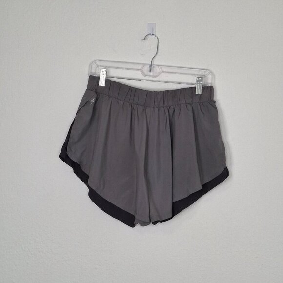Free People Movement Hardio Cardio Shorts Sz M Colorblock Minimalist Sporty Gym - Picture 6 of 16